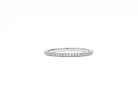 10K/14K White Gold Diamond Pave Band - Diamonds cttw / 4
