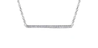 10K Gold 0.10cttw Diamond Pendant