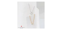 14K Yellow Gold 0.10cttw, 0.14cttw & 0.18cttw Canadian Diamond Bezel Set Pendant, 18"
