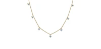 14K Yellow Gold Lab Grown 1.61cttw Diamond Necklace, 18"