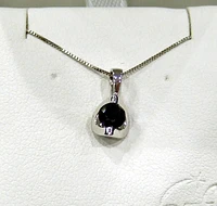 Blue Sapphire Pendant