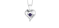 Sterling Silver Amethyst Pendant