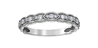 10K White Gold 0.20cttw Diamond Ring