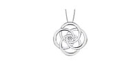 Canadian Diamond Silver Necklace