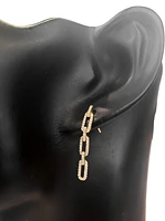 14K Yellow Gold 0.33cttw Diamond Dangle Earrings