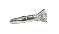 14K Gold 3.69cttw Lab Grown Round Brilliant Cut Diamond Ring