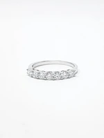 Moissanite Wedding Band
