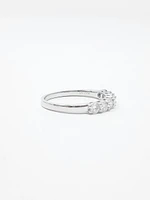 Moissanite Wedding Band