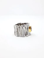 Silver and Amethyst Ring