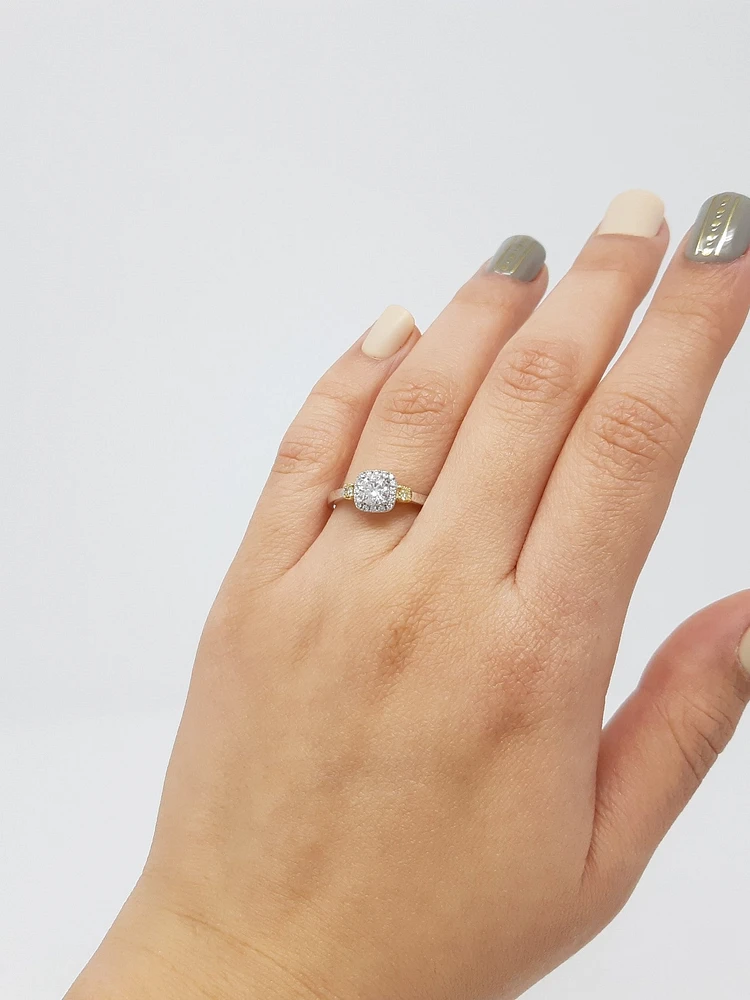 Canadian Diamond Engagement Ring