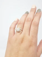 14K Yellow Gold 0.73cttw Diamond Ring