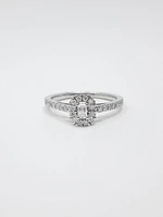 Emerald Cut Diamond Ring