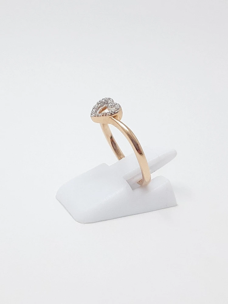 Heart Diamond Ring