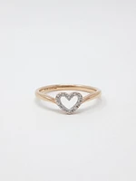 Heart Diamond Ring