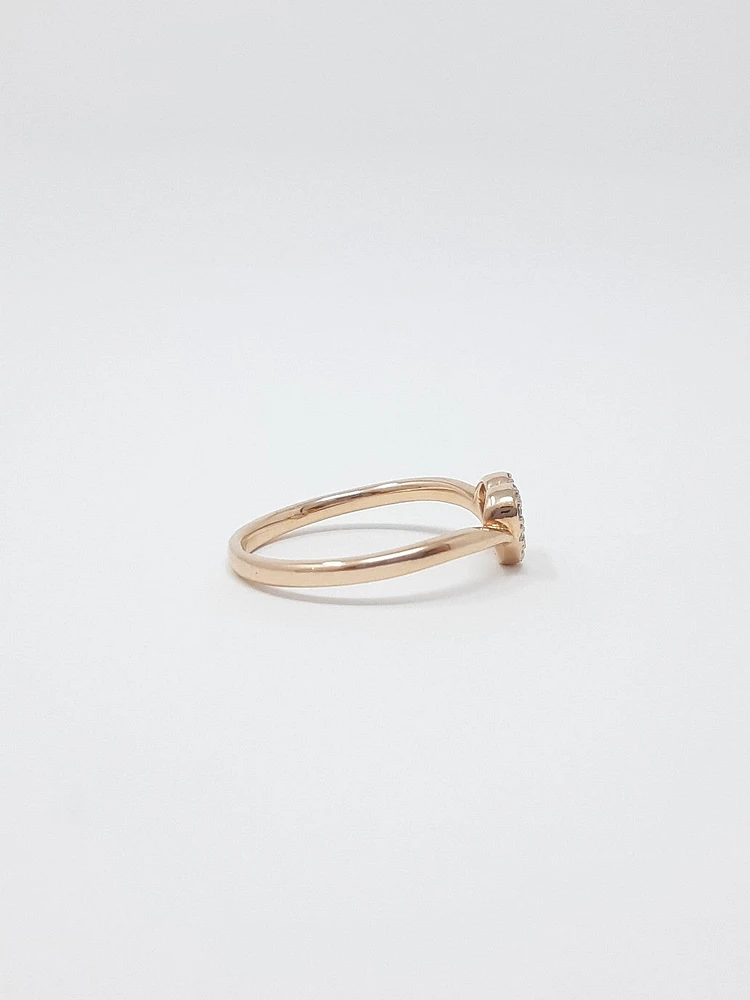 Heart Diamond Ring