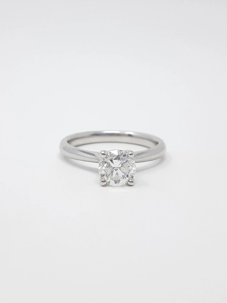 Full Carat Diamond Engagement Ring