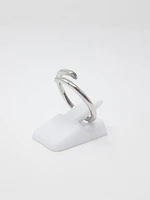 10K Diamond Bypass Ring - / Gold