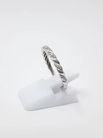 10K Gold 0.10cttw Diamond Stacking Ring / Band