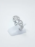 14K White Gold 0.29cttw Diamond Ring- Size 6.5