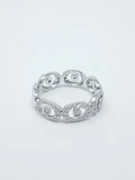 14K White Gold 0.29cttw Diamond Ring- Size 6.5