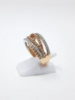 10K White & Rose Gold 0.285cttw Diamond Ring