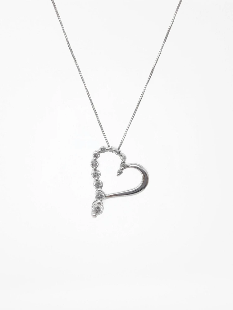Diamond Heart Pendant