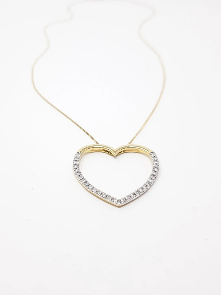 Diamond Heart Pendant