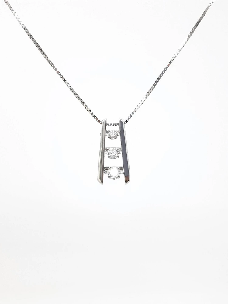 Diamond Pulse Pendant