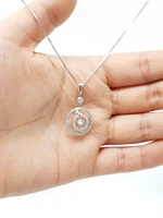 Diamond "Pulse" Pendant