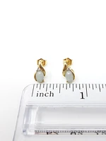 Jade And Diamond Earrings