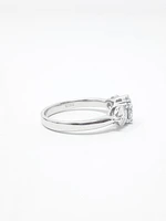 Moissanite Engagement Ring 