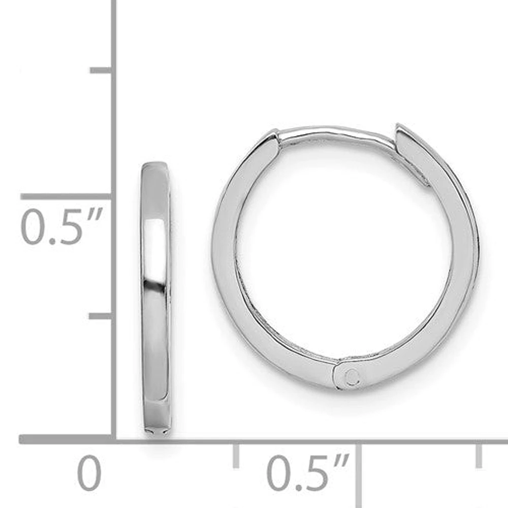 925 Sterling Silver Huggie Earrings