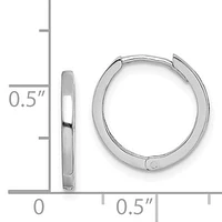 925 Sterling Silver Huggie Earrings