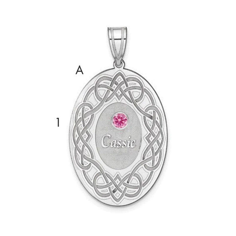 Crystal Family Pendant (up to 4 names and birthstones)