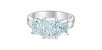 14K White Gold 3.43Cttw Lab Grown Cushion Cut Diamond Engagement / Anniversary Ring  - 7