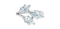 14K Gold 2.40cttw Lab Grown Marquise Cut Diamond Ring