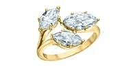14K Gold 2.40cttw Lab Grown Marquise Cut Diamond Ring