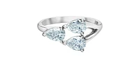 14K Gold 1.50cttw Lab Grown Pear Cut Diamond Ring - / 4.5
