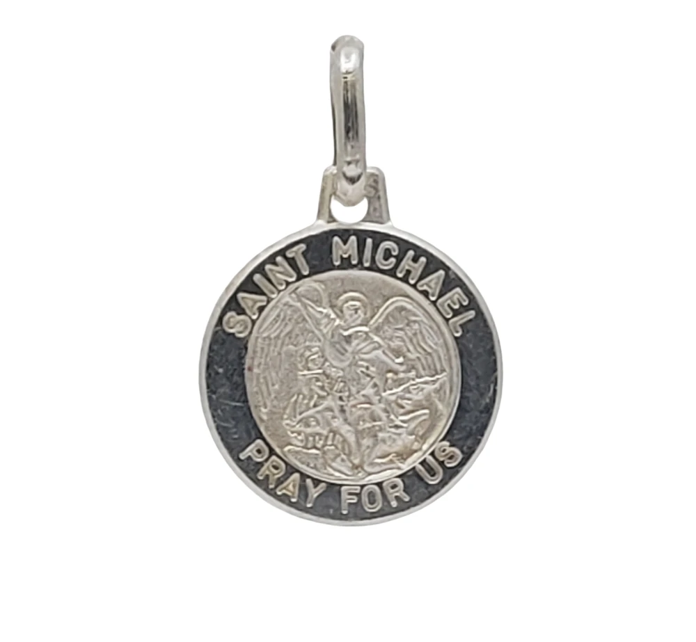 St. Michael Sterling Silver Charm