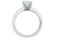 14K Lab Grown 1.00cttw Round Brilliant 4 Claw Set Diamond Ring