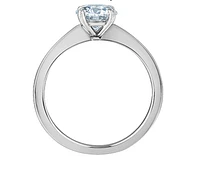 14K Lab Grown 1.00cttw Round Brilliant Cut 4 Claw Set Diamond Ring - Gold /