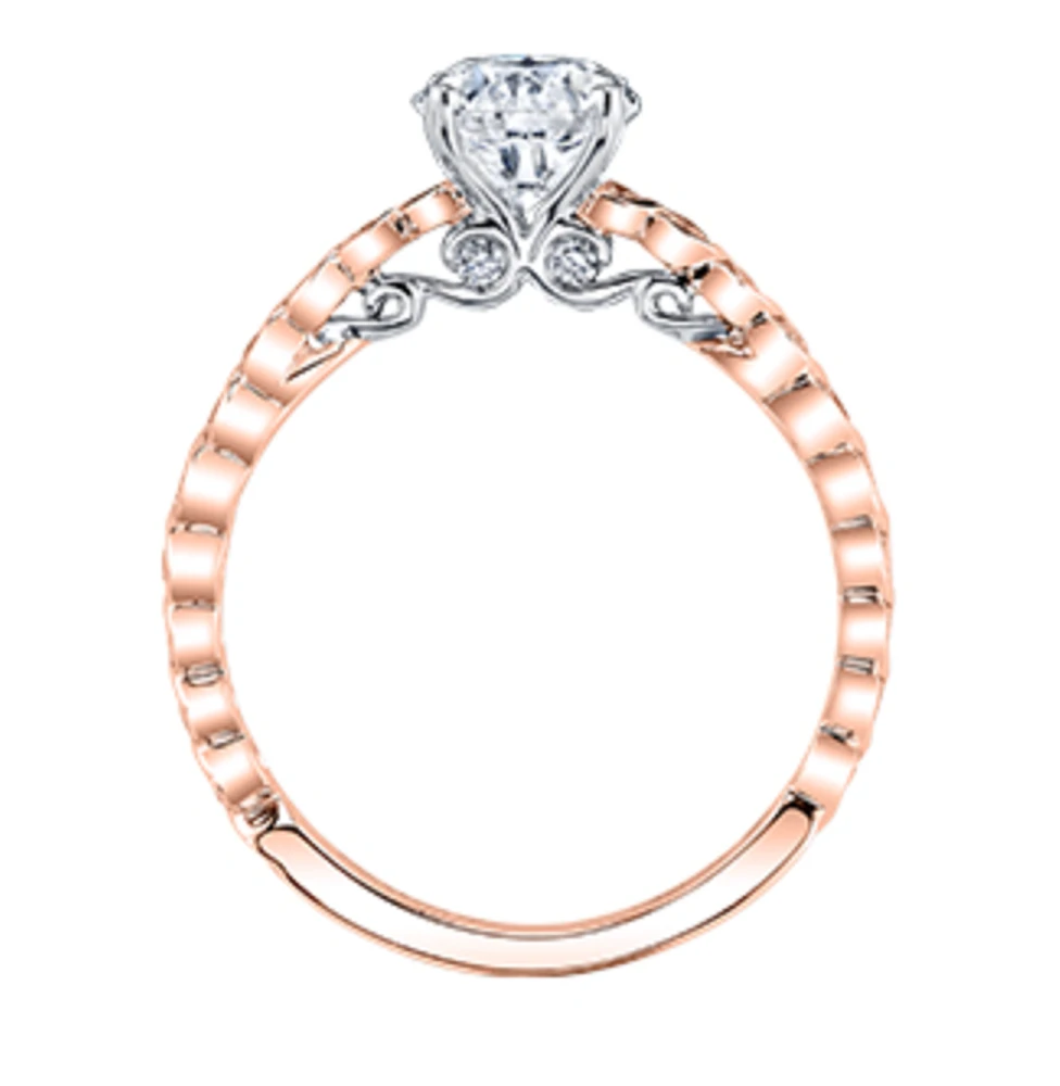 18K White Gold/Palladium Alloy (hypoallergenic) 0.85-1.34cttw Round Brilliant Diamond Ring - Gold / 0.85 Carat Total