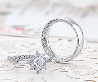 18K White Gold/Palladium Alloy (hypoallergenic) 0.20-0.50cttw Round Brilliant Multi-Stone Diamond Band - / Carat Total