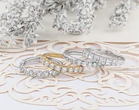 14K Yellow Gold 0.80cttw Round Brilliant Canadian Diamond Band, 6.5