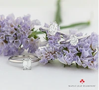 Platinum 0.50-0.70cttw Canadian Pear Shape Diamond Engagement Ring - 0.50 Carat /
