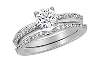 Platinum -0.82cttw Canadian Round Brilliant Diamond Engagement Ring