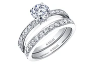 Platinum 0.69-2.49cttw Canadian Round Brilliant Diamond Engagement Ring, 6.5 - 0.69 Carat Total /