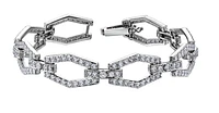 14K White Gold & Palladium Alloy (hypoallergenic) 6.00cttw Canadian Diamond Tennis Bracelet