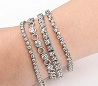 14K White Gold 6.55cttw Canadian Diamond Tennis Bracelet