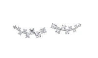 14K White Gold 1.02cttw Canadian Diamond Stud Earrings